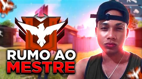 FREE FIRE AO VIVO SALAS TREINO INSANO RUMO A MESTRE PC FRACO