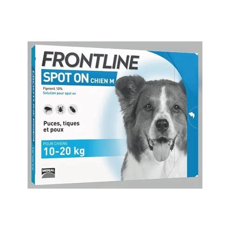 Frontline Spot On Chien M Kg Pipettes