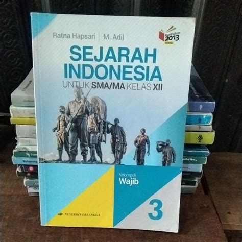 Jual SEJARAH INDONESIA KELAS 3 12 XII SMA PENERBIT ERLANGGA Shopee