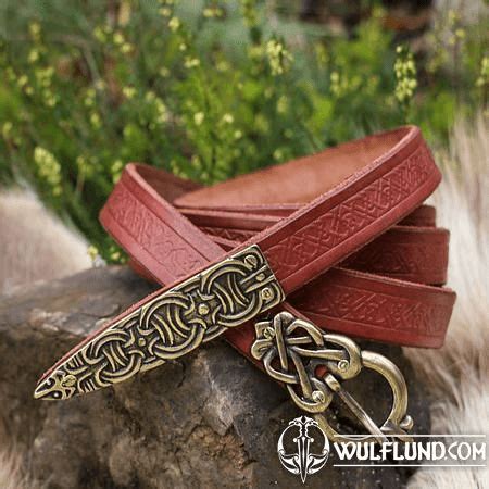 Ceinture Viking En Cuir Ceintures En Cuir Cuir Produits Et Outils