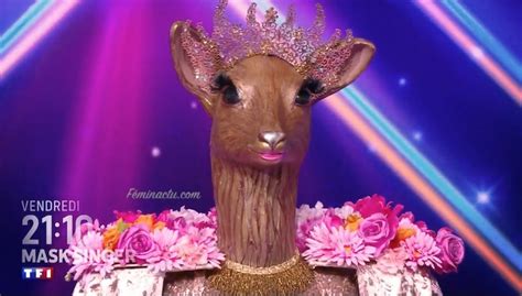 Mask Singer Vid O Du Mai Qui Se Cache Derri Re La Biche