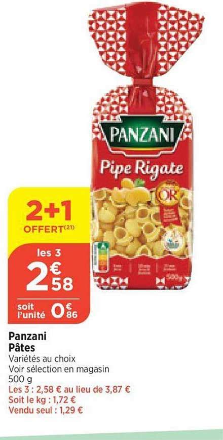 Promo Pâtes Panzani chez Atac iCatalogue fr