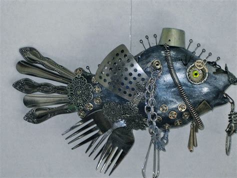 Zia Joey S Art Dolls Steampunk Fish