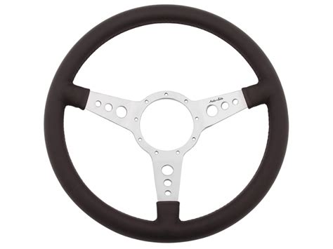 Black Leather Steering Wheels For Sprite And Midge