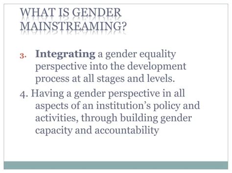 How To Incorporate Gender Mainstreaming At The Workplace