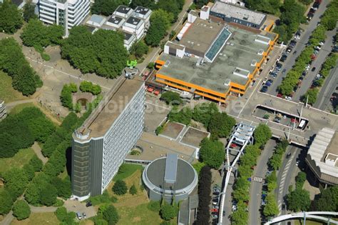 Dortmund aus der Vogelperspektive Campus Gebäude der Universität und