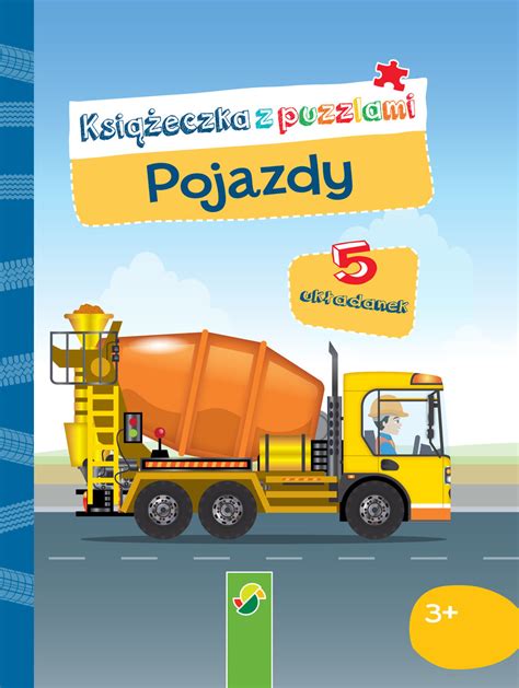 Ksi Eczka Z Puzzlami Pojazdy Praca Zbiorowa