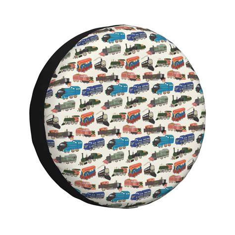 Junzan Train Tire Cover Wheel Protector For Truck Suv Trailer Camping