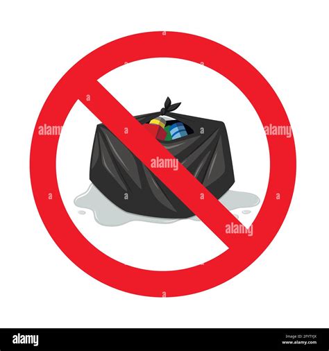 Forbidden Garbage Cut Out Stock Images And Pictures Alamy