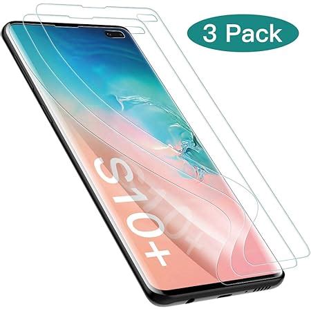 GeeRic Protector De Pantalla Compatible Para Samsung Galaxy S10