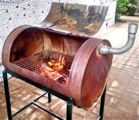 How To Build Your Own Bbq Barrel 5 Steps With Pictures