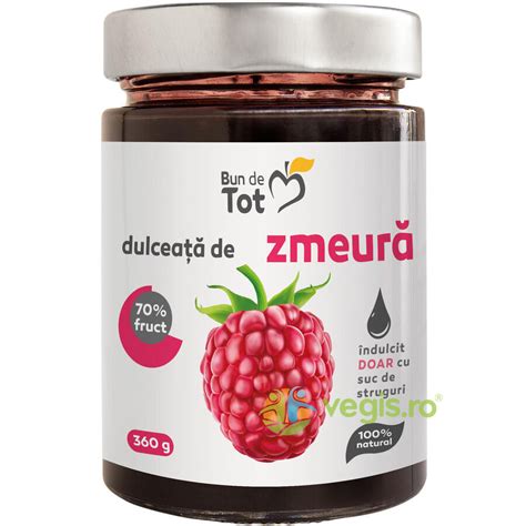 Dulceata De Zmeura Fara Zahar G Bun De Tot Naturawl