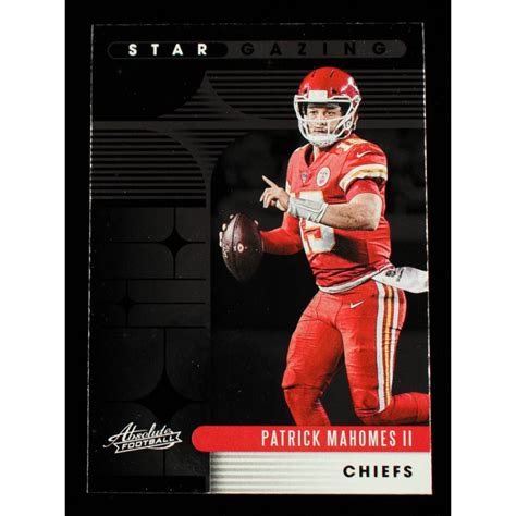 Patrick Mahomes Ii Absolute Star Gazing Pristine Auction