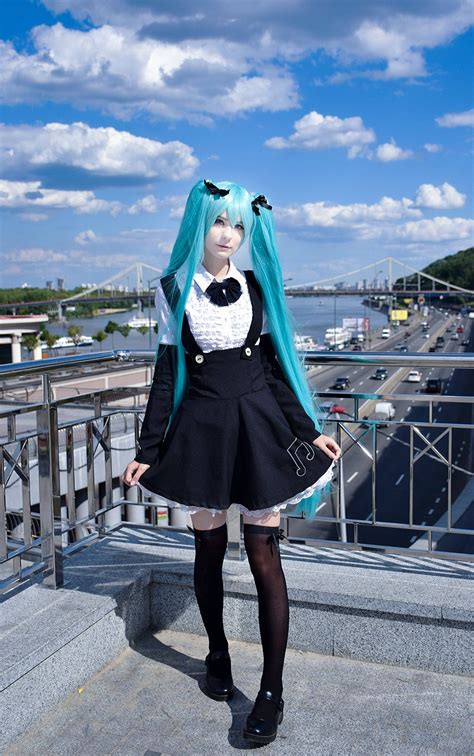 Mizuki Tyan Hatsune Miku Cosplay Vocaloid Miku Cosplay Cute Cosplay Hatsune Miku Costume