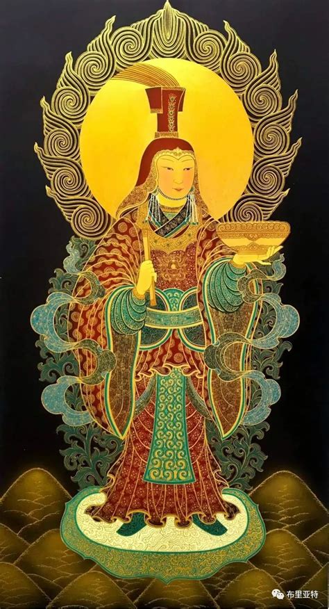 青年女画家奥云额尔德尼重现历代蒙古皇后 草原元素 蒙古元素 Mongolia Elements