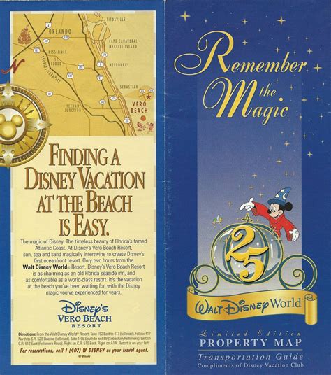 Disney Vacation Kingdom Remember The Magic Property Map