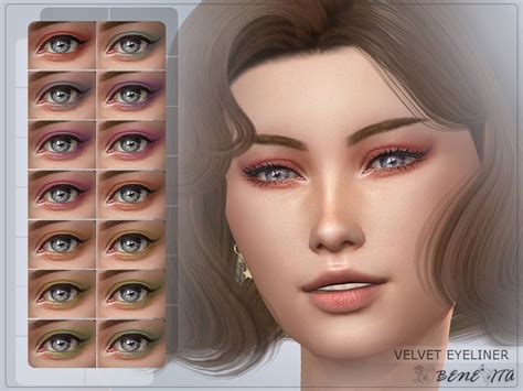 The Sims Resource Velvet Eyeliner Hq