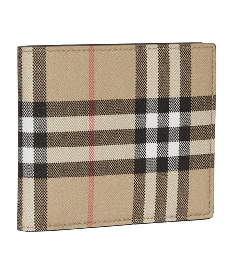 Mens Burberry Neutrals Vintage Check Bifold Wallet Harrods Us