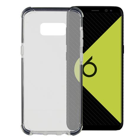 Ksix Flex Armor Funda Tpu Transparente Negra Para Samsung Galaxy S Plus