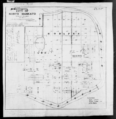 1940 Census Enumeration District Maps Minnesota Nicollet County