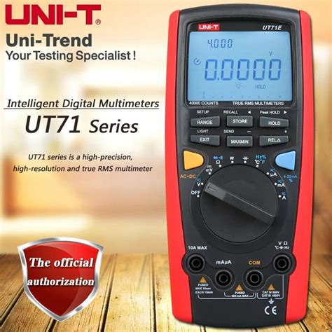 UNI T UT71A UT71B UT71C UT71D UT71E Smart Digital Multimeter High