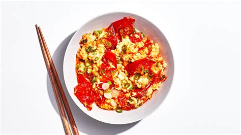 This Chinese Tomato Egg Stir Fry Is A Light And Easy Dinner Bon App Tit