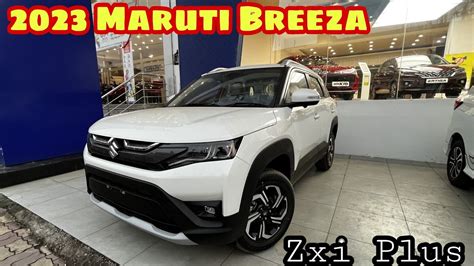 Maruti Suzuki Brezza Facelift Premium Suv Features On Road