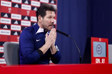 Copa del Rey Simeone confirma que no habrá pasillo al Madrid Les