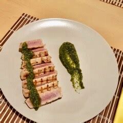 Ricetta Tagliata Di Tonno Con Pesto Di Menta La Ricetta Di