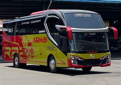 Po Arimbi Rilis Bus Akap Baru Pakai Bodi Skylander R Hdd Dari New