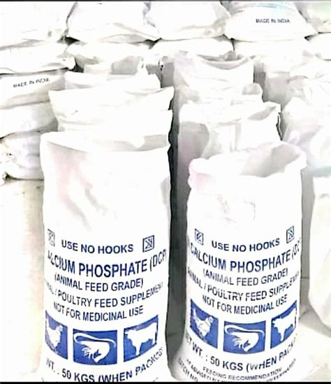 Powder Dicalcium Phosphate Dcp Feed Grade Hdpe Bag At Rs Kg In Indore