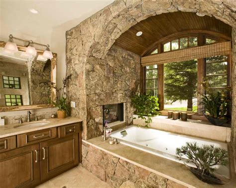 40 Spectacular Stone Bathroom Design Ideas Decoholic