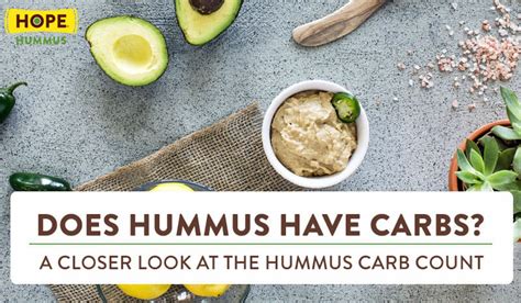 Hummus Nutritional Information Carbs Blog Dandk