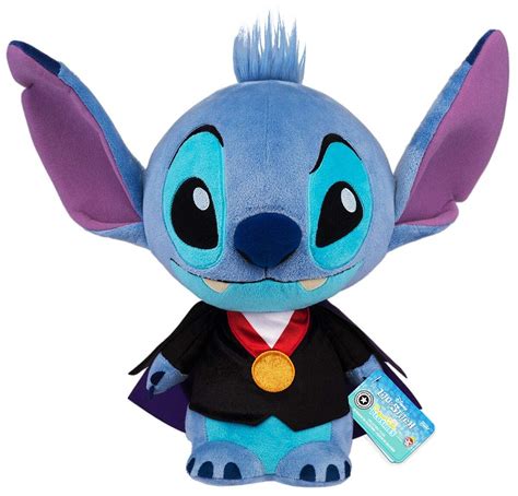 Disney Lilo And Stitch Stitch Alien Form Zip Mouth 8 Inch Plush