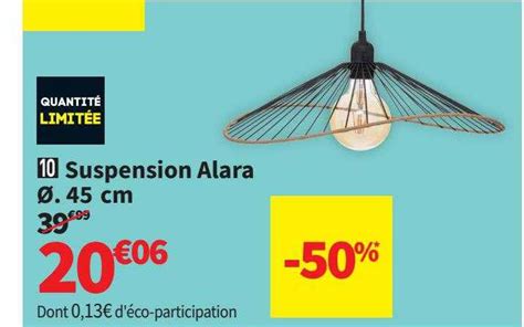 Promo Suspension Alara ø 45 Cm Chez Conforama Icataloguefr