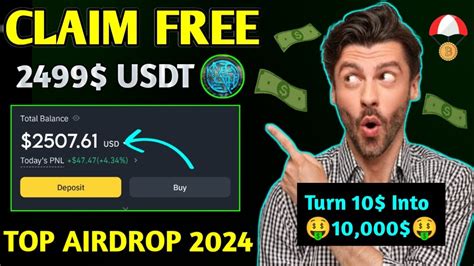 Get Free 2499 Instant New Biggest Airdrop Of 2024 Free Airdrop Today New Instant Airdrop