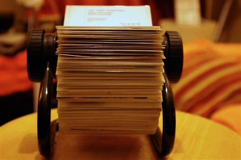 Rolodex Ged Carroll Flickr