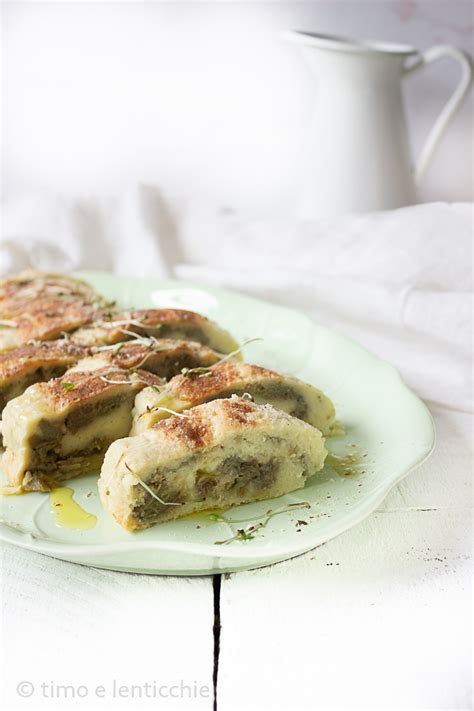 Rotolo Di Patate E Carciofi Timo E Lenticchie