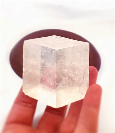 Large Iceland Spar, Crystal Prism, Iceland Spar Crystal, Optical Calcite, Viking Prediction ...