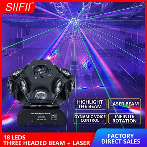 Three Heads Beam Moving Head Pcs Creep Lamp Bar Ktv Disco Stage