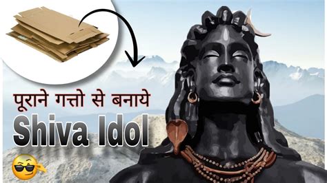 Adiyogi The Source Of Yoga Making Shiva Idol With Eco Friendly Clay