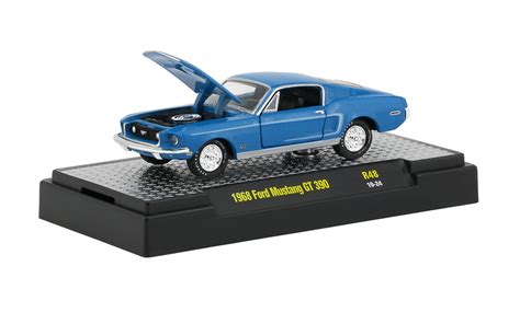 Automobilli Miniatura Ford Mustang Gt 390 1968 164 M2 M2 Machines