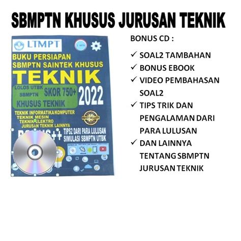 Jual BUKU SBMPTN UTBK KHUSUS JURUSAN TEKNIK DAN MIPA 2022 Indonesia