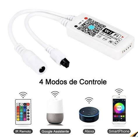 Controlador Rgb Rgbw Wifi App Celular Android Ios Smart Fita Led