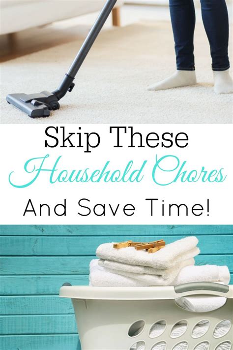 Household Chores You Can Skip Artofit