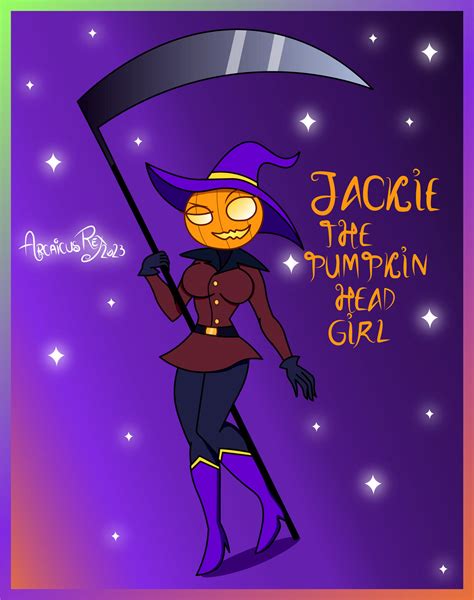 Jackie The Pumpkin Head Girl Monstermash2023 By Arcaicusrex On Deviantart