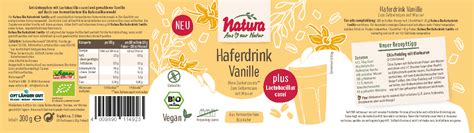 Bio Haferdrink Vanille Natura Shop