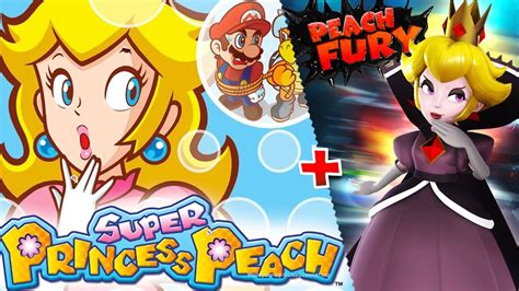 Super Princess Peach Peach Fury Full Game Walkthrough Hd Youtube