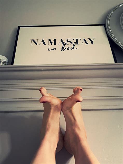 Thenaughtynanny On Twitter Who Else Wants To Stay In Bed Naughty Nanny Feet Touchme Sexy