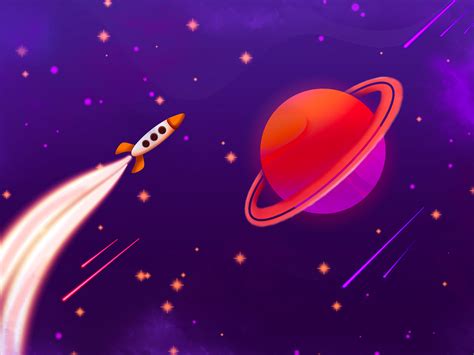 Space art by Anna Melnikova on Dribbble